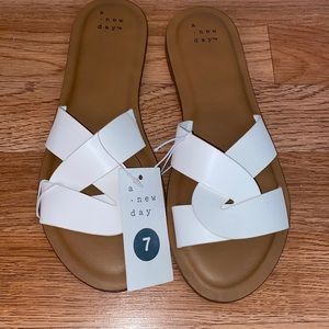 Brand new sandals